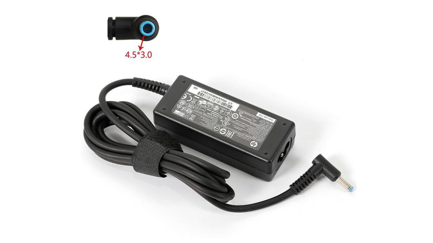 CARGADOR DE  NOTEBOOK HP PUNTA AZUL