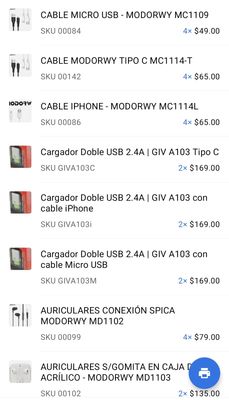 PACK 4 ARTICULOS VARIOS