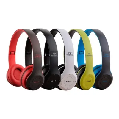 AURICULARES DE VINCHA BLUETOOTH INALAMBRICO P47