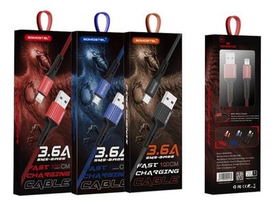 CABLE DE DATOS SOMOSTEL BW06 MICRO USB