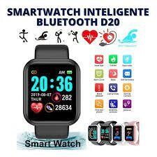 RELOJ SMARTWATCH INTELIGENTE BLUETOOTH D20