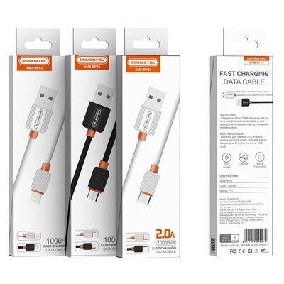 CABLE DE DATOS  SOMOSTEL BP03 IPHONE