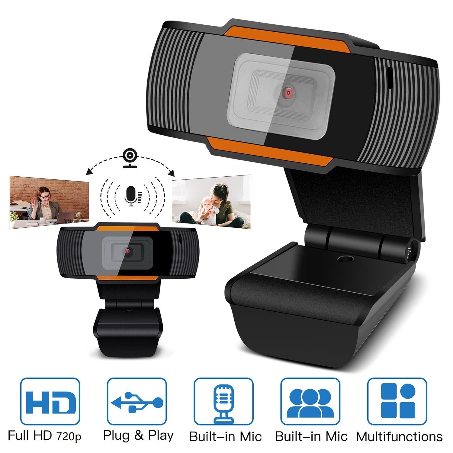 WEB CAM CON MICROFONO