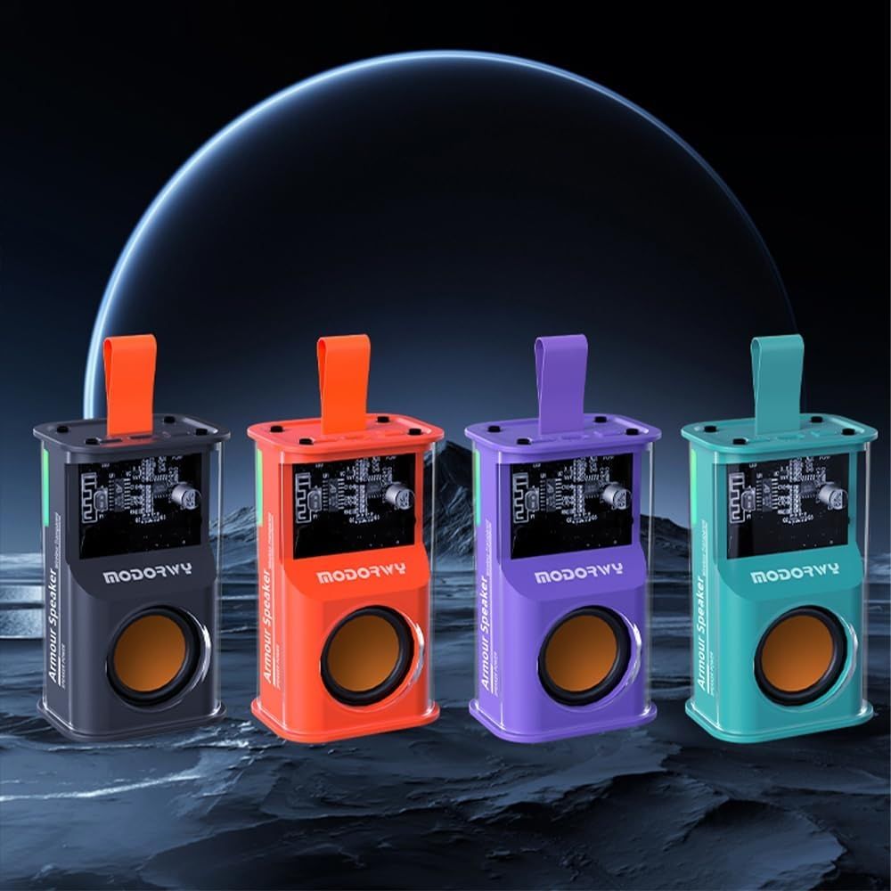 PARLANTE DE MANO C/LUZ LED - MODORWY MF1106