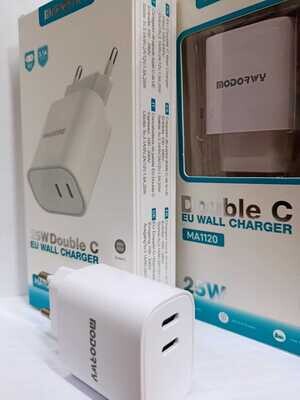 CARGADOR FICHA  DOBE TIPO C S/CABLE MA1120