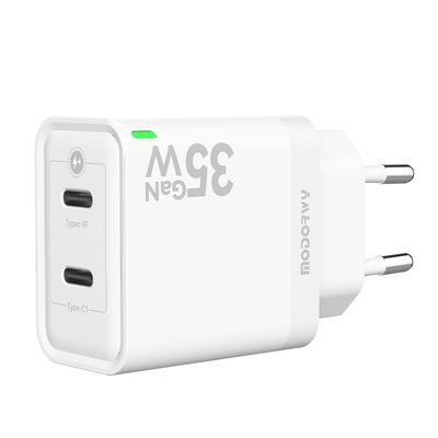 CARGADOR FICHA MODORWY MA3126 DOBLE SALIDA 35W GAN TIPO C