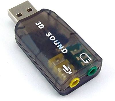 ADAPTADOR TARJETA DE SONIDO USB 5.1