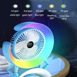 VENTILADOR PORTABLE EN FORMA DE LAMPARA G