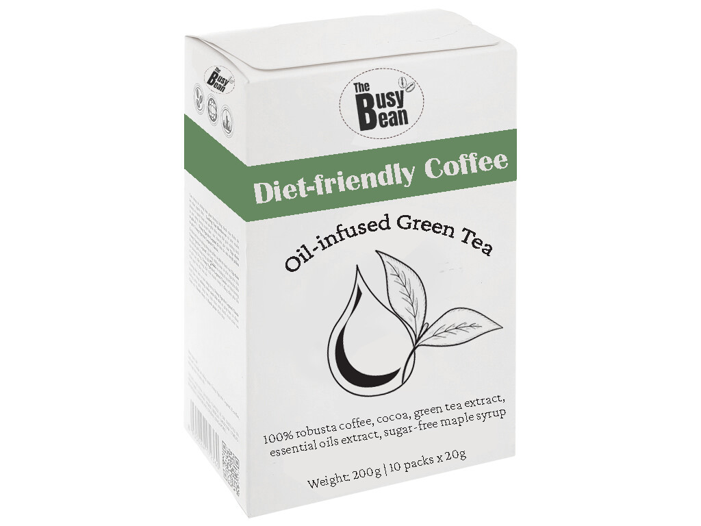 OIL-INFUSED GREEN TEA COFFEE