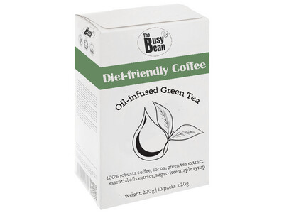 OIL-INFUSED GREEN TEA COFFEE