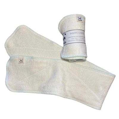 Inserto absorbente largo Pandos - 65x11cm bambú y algodón Inserto absorbente largo Pandos - 65x11cm bambú y algodón