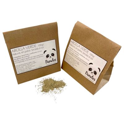 Arcilla Verde en polvo - 100gr Arcilla Verde en polvo - 100gr