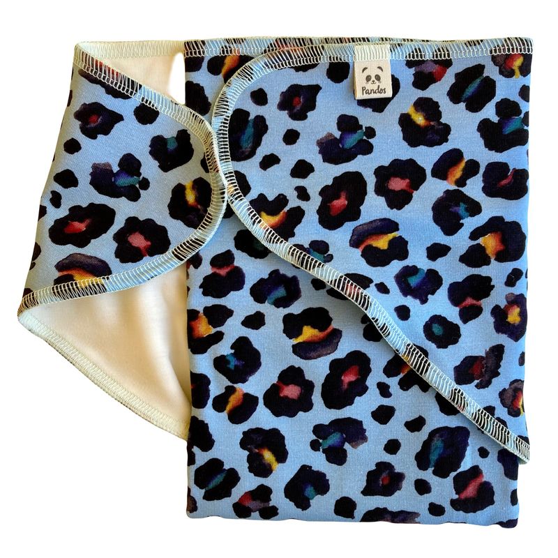 Preflat Pandos Tencel Unitalla 7-17kg - Blue Leopard