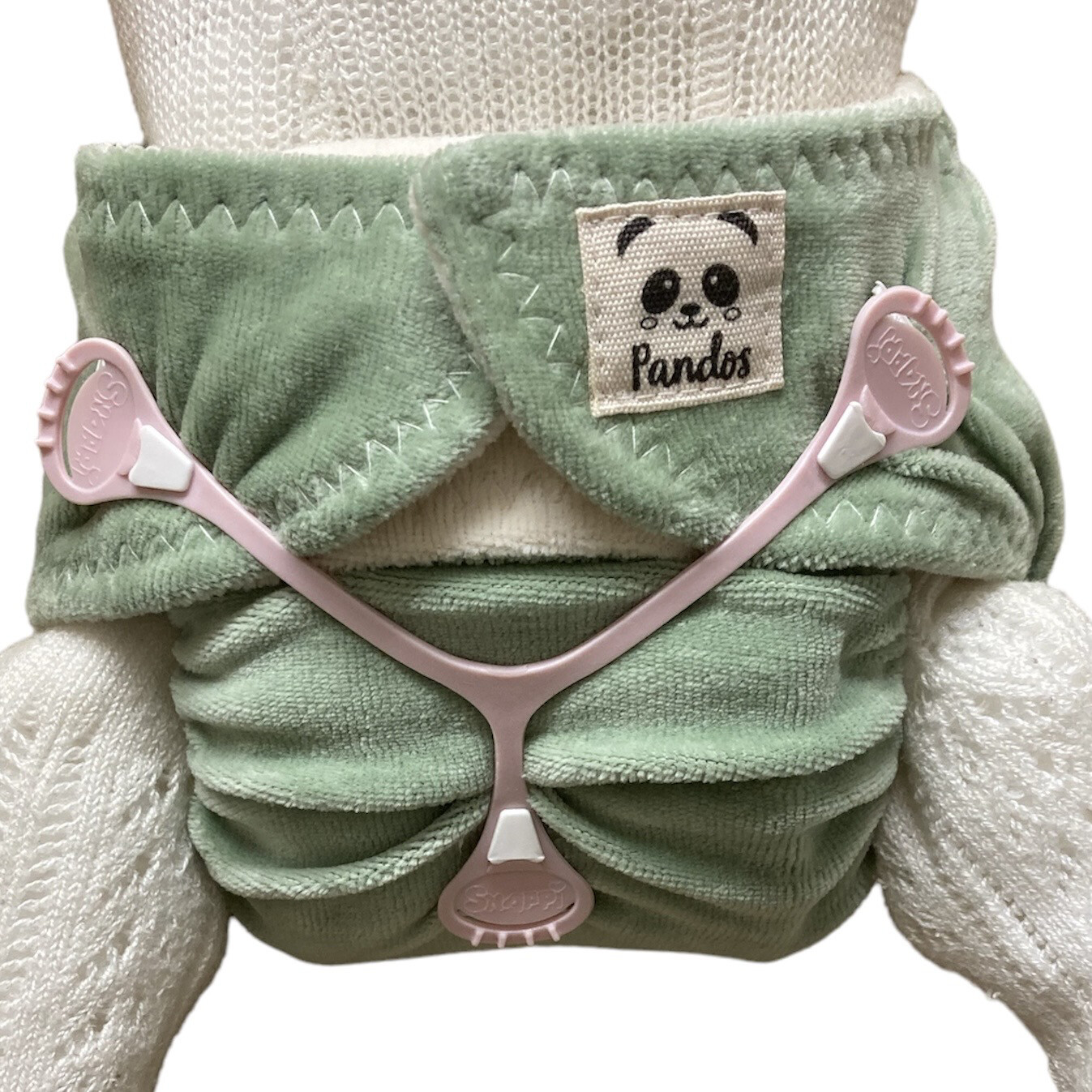 Pañal Ajustado de Bolsillo - recién nacido 3-7kg - MENTA