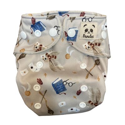 Pañal de Bolsillo Pandos Unitalla 6-16kg - interior Algodón Orgánico - Magical