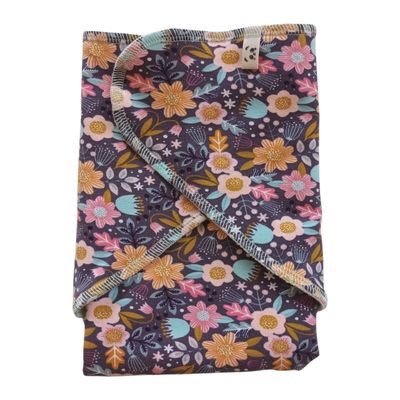 Preflat Pandos Tencel Recién Nacido 3-7kg - Flores Moradas Preflat Pandos Tencel Recién Nacido 3-7kg - Flores Moradas