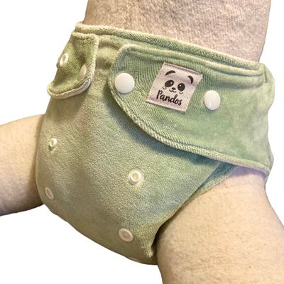 Pañal Ajustado Rellenable Pandos - Unitalla 6-16kg - Menta Pañal Ajustado Rellenable Pandos - Unitalla 6-16kg - Menta