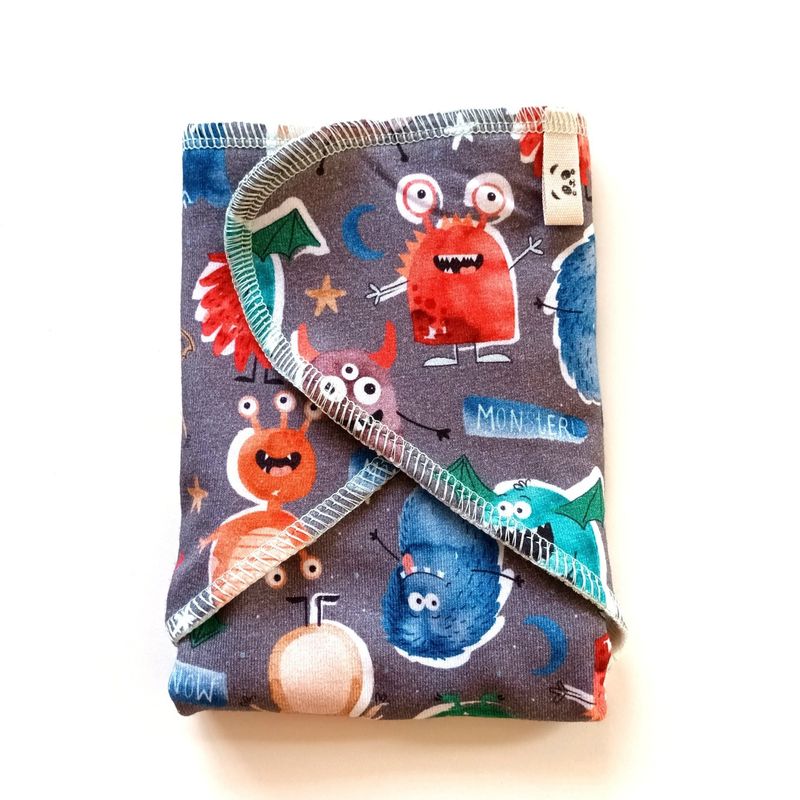 Preflat Pandos Tencel Recién Nacido 3-7kg - Monstruos