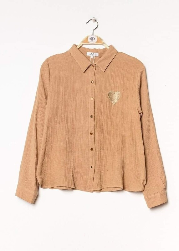 chemise gaze de coton fille 