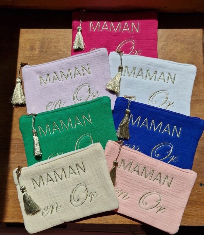 Pochette Pochette "MAMAN EN OR"