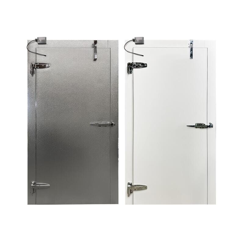 Walk-In Freezer — Standard Replacement Overlap Plug Door with Frame — Free Shipping
