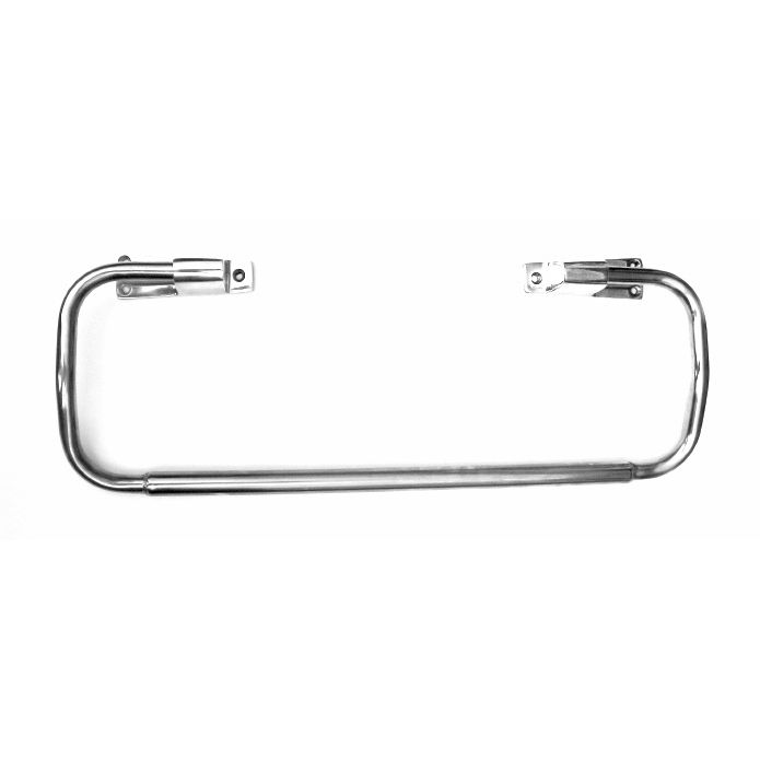 Bump Bar, D70 Alum. Pivots, Stainless Steel, Mirror Finish