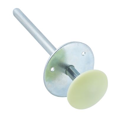 Kason® 0481 Safety-Glow Inside Release Push Handle, Stainless Steel, 4"