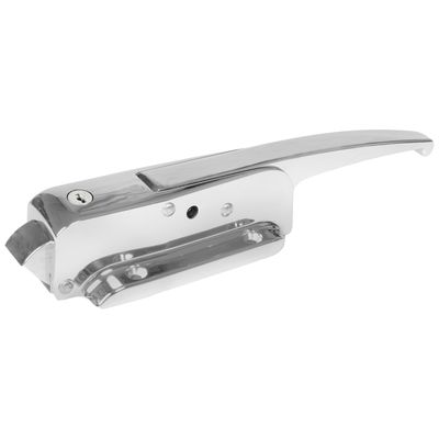 SafeGuard® Radial Latch, Cylinder Locking, Polished Chrome