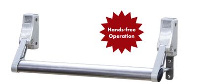 PUSH BAR INSIDE RELEASE 0488 FIBERGLASS ROD 4" DOOR