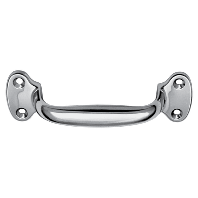 Classic Pull Handle, Sand Blasted, Zinc Plated