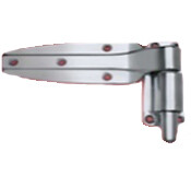 Kason® 1248 Reversible Spring Assist Flush Cam-Rise Hinge, Chrome