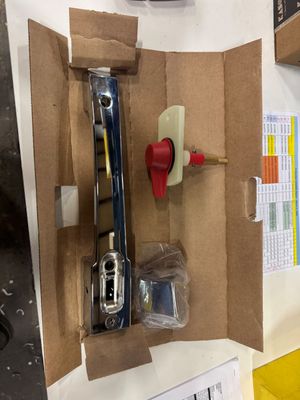 LATCH HANDLE DEADBOLT 27C 1/4 TURN LC ISR 4-1/4 POL CHROME LATCH HANDLE DEADBOLT 27C 1/4 TURN LC ISR 4-1/4 POL CHROME