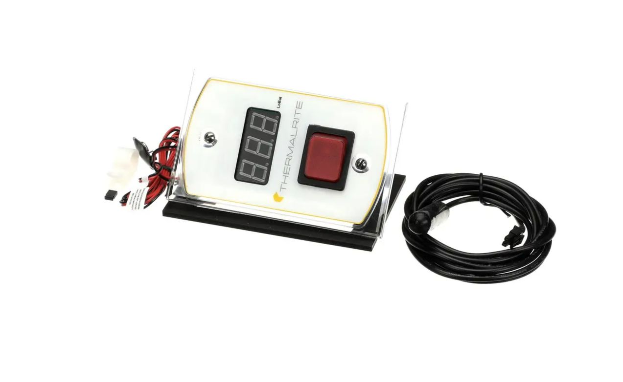 THERMOMETER DIGITAL 1967-A2 W/LIGHT SWITCH EVERIDGE TR LOGO