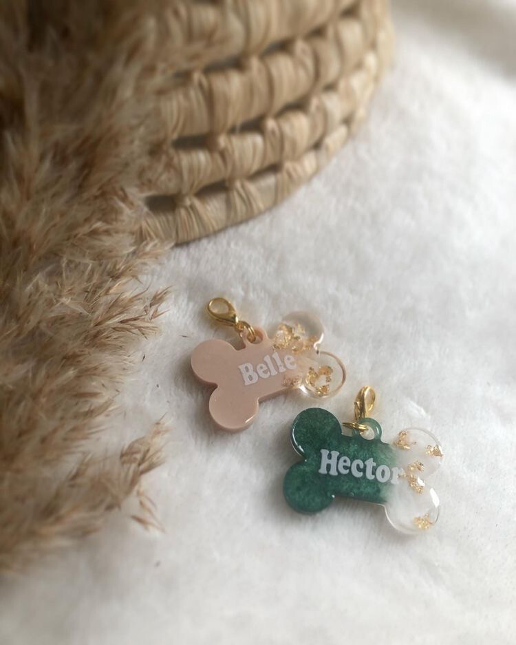 Resin Name Tag
