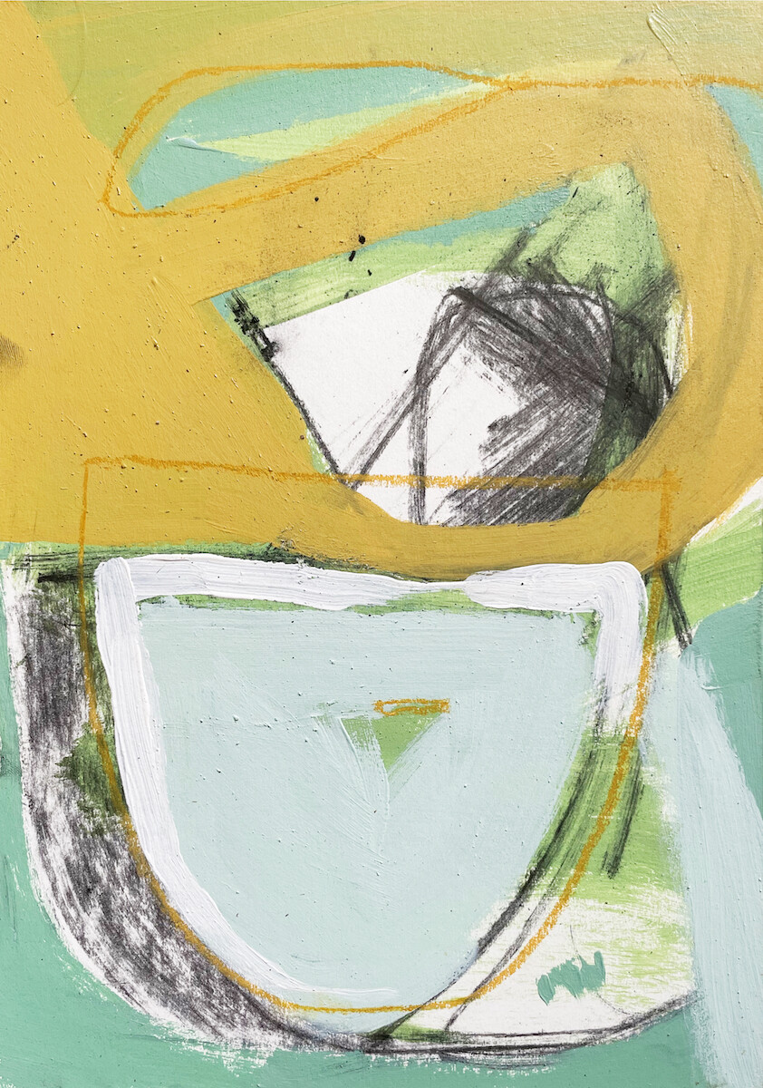 'Plumeliau V' - work on paper
