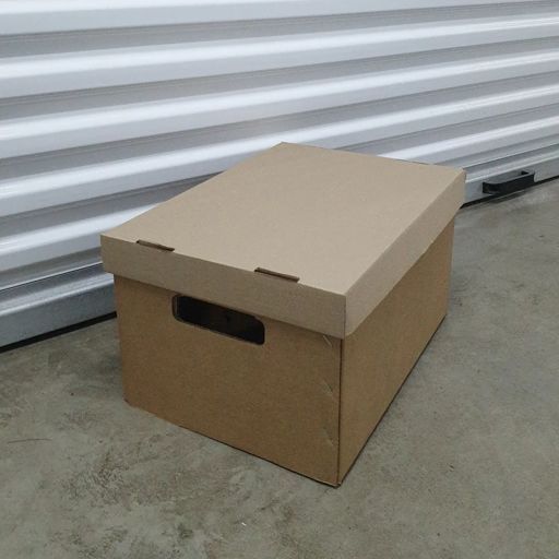 New Office File Box with Lid and Handles