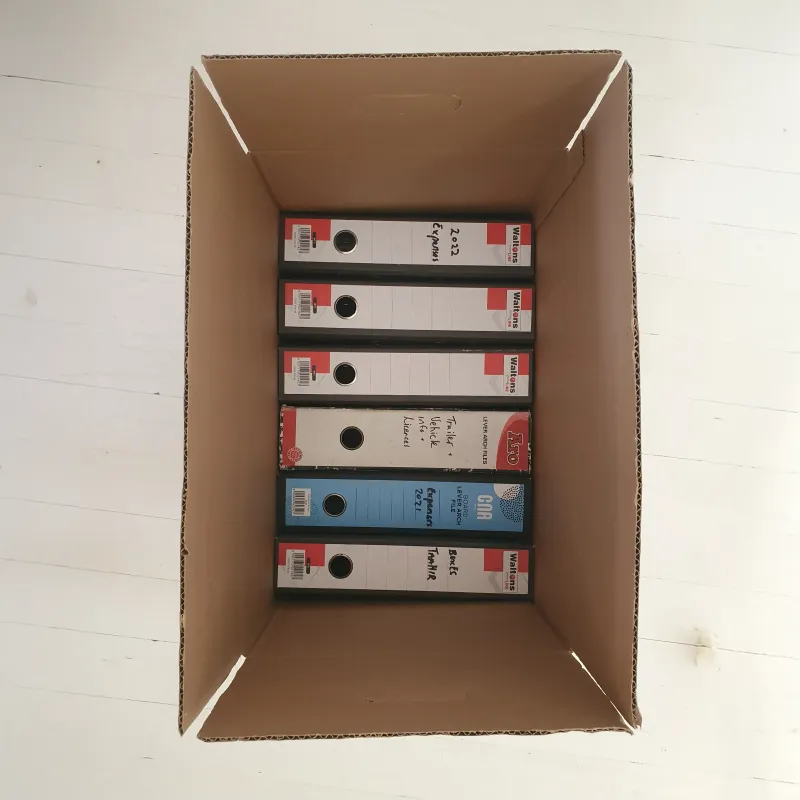 Pack of 10 Single Walled Medium Boxes