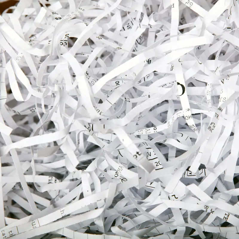 Protective White Shredded Paper 