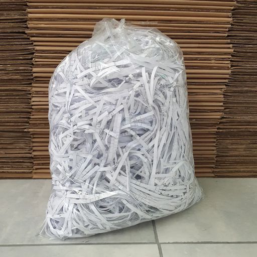 Protective White Shredded Paper 