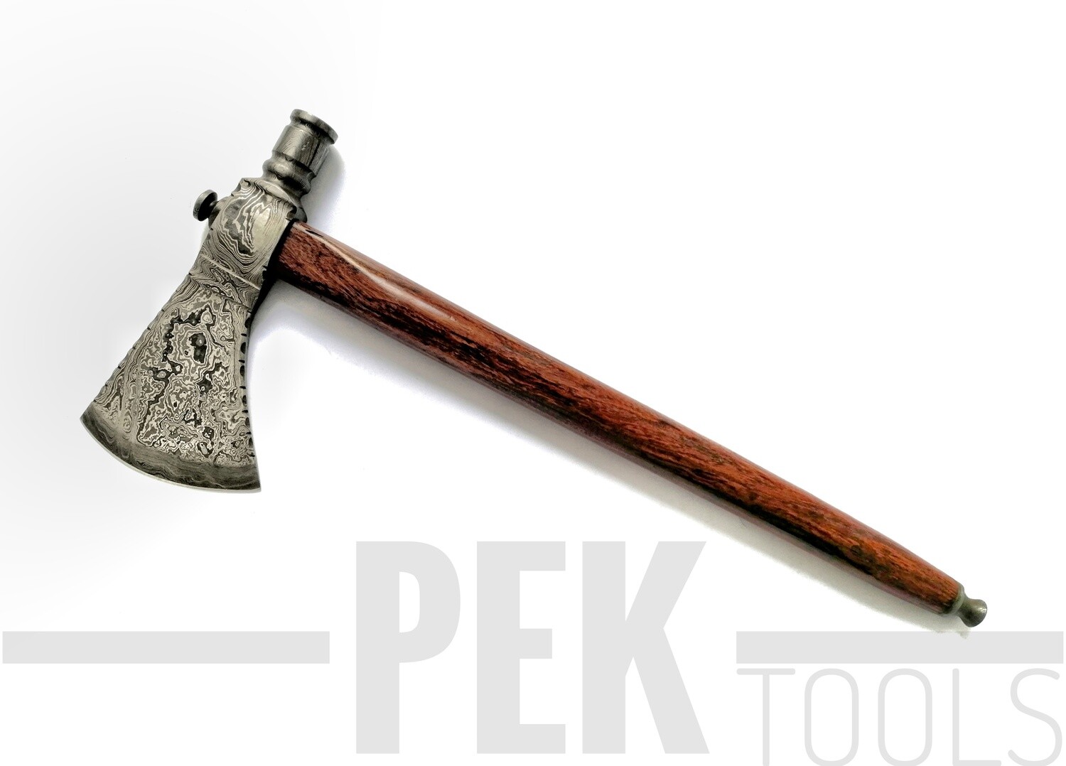 PEK Custom Handmade Damascus Steel Axe with