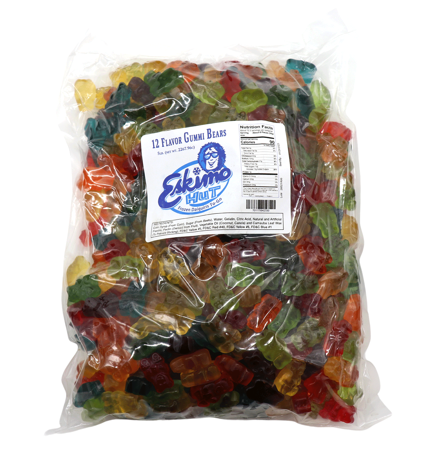 Eskimo Hut Gummi Bears 4ct/cs