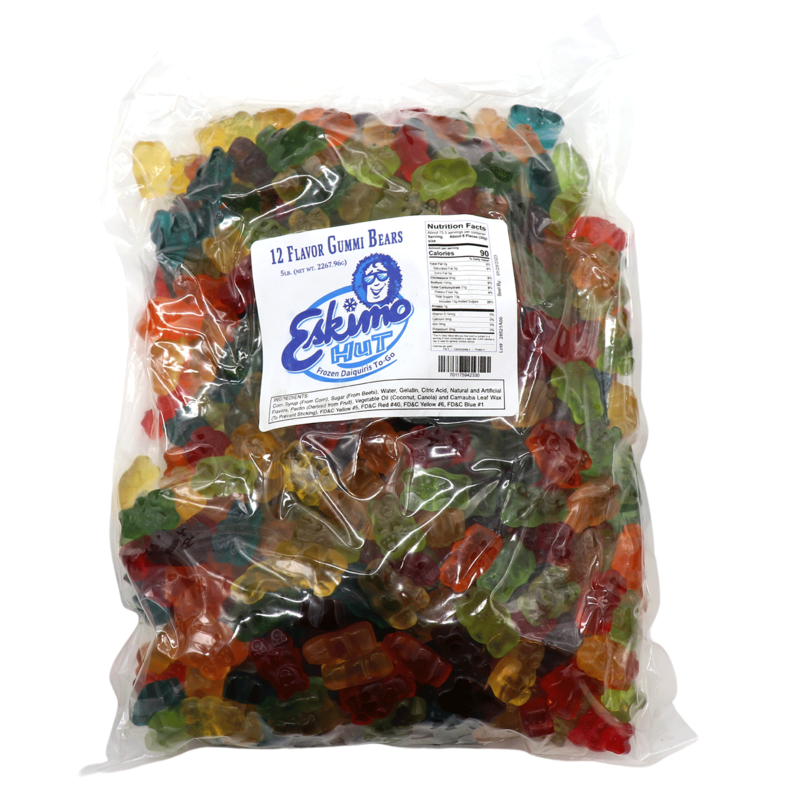 Eskimo Hut Gummi Bears 4ct/cs