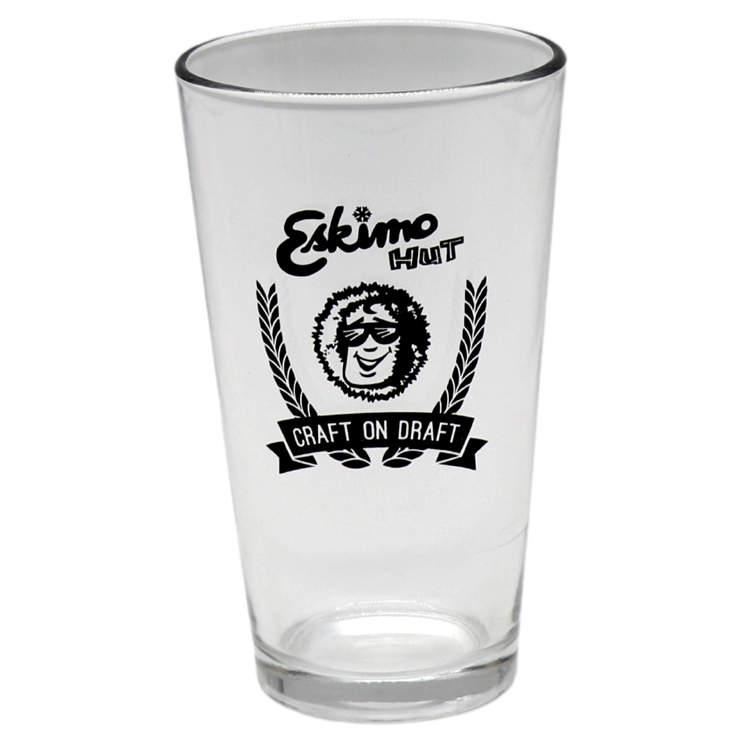 Eskimo Hut Pint Glass - 24 pk