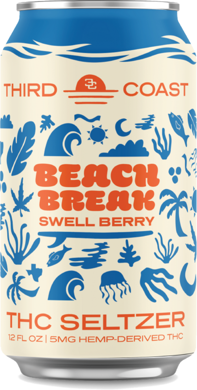 Beach Break Swell Berry (4 PK)