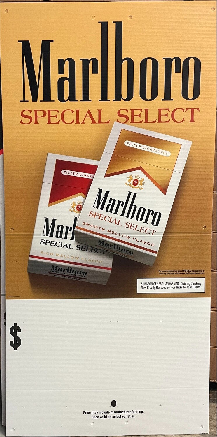 Marlboro Special Select Exterior Coroplast