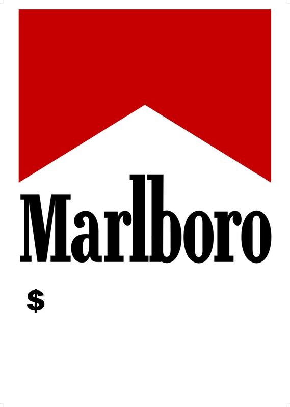 Marlboro (for sandwich board only)
