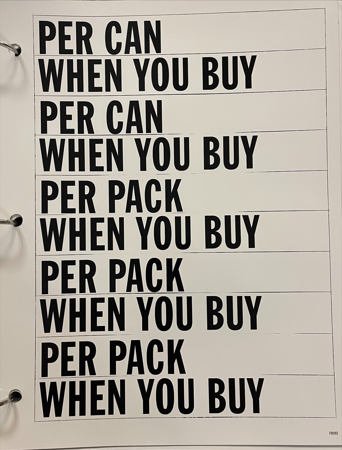 When You Buy/Per Can Stickers (Single Sheet)