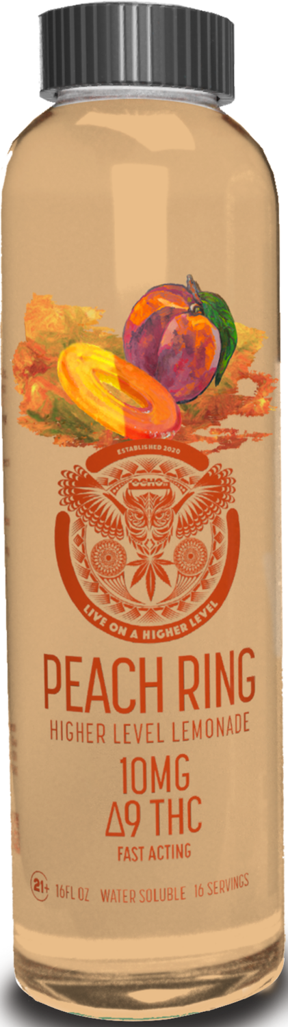 Ocho Delta Lemonade (Peach Ring) 5 Each