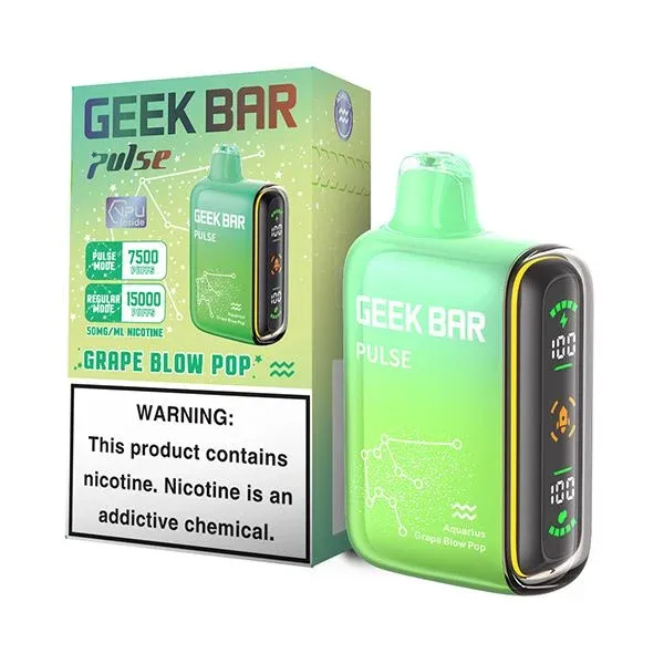 Geek Bar Grape Blow Pop