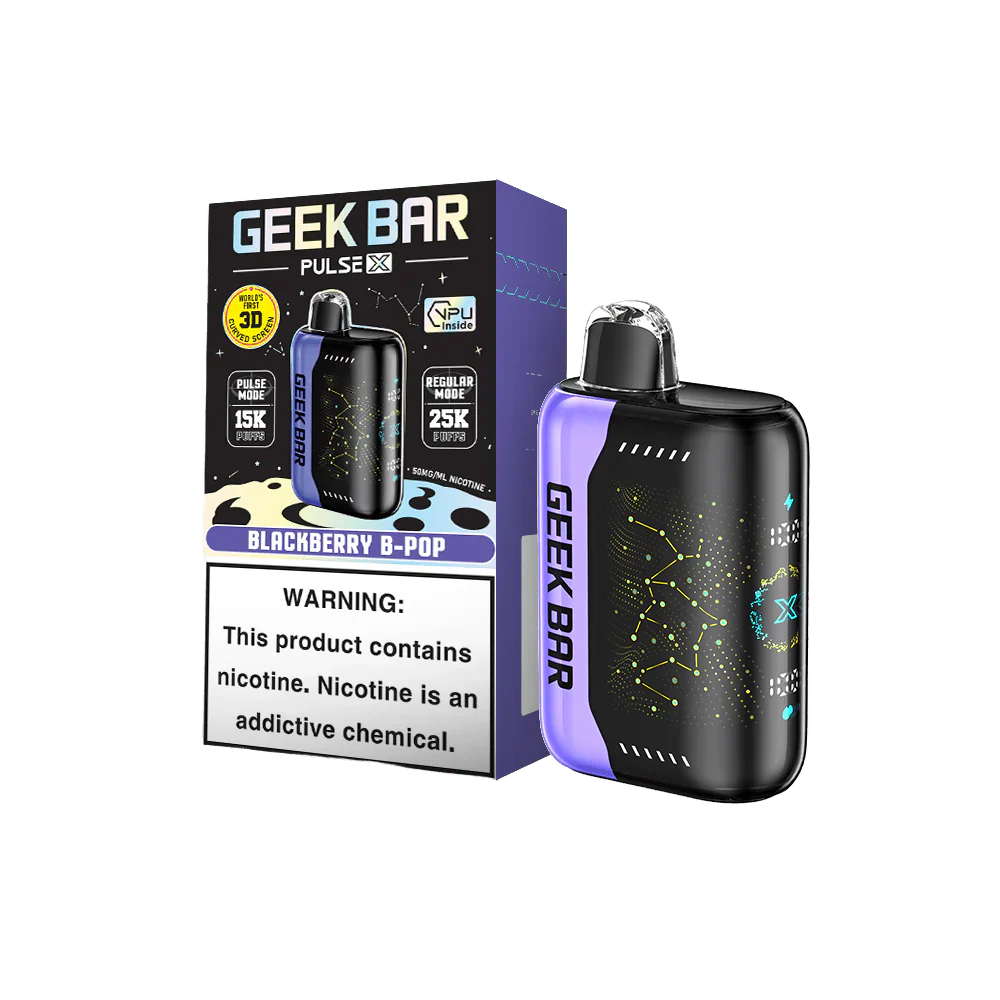 Geek Bar Pulse X Blackberry B-Pop
